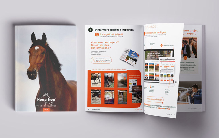 mise en page et conception graphique catalogue