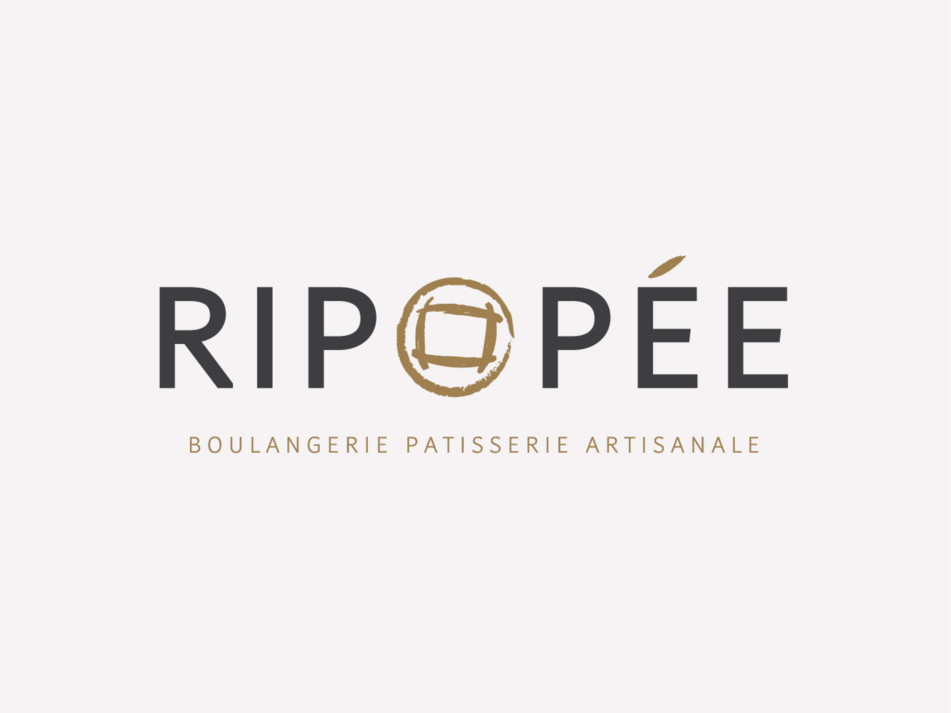 graphiste drôme logo boulangerie ripopée, saillans